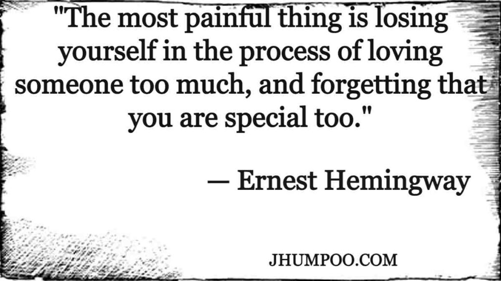 Ernest Hemingway Quotes on Love