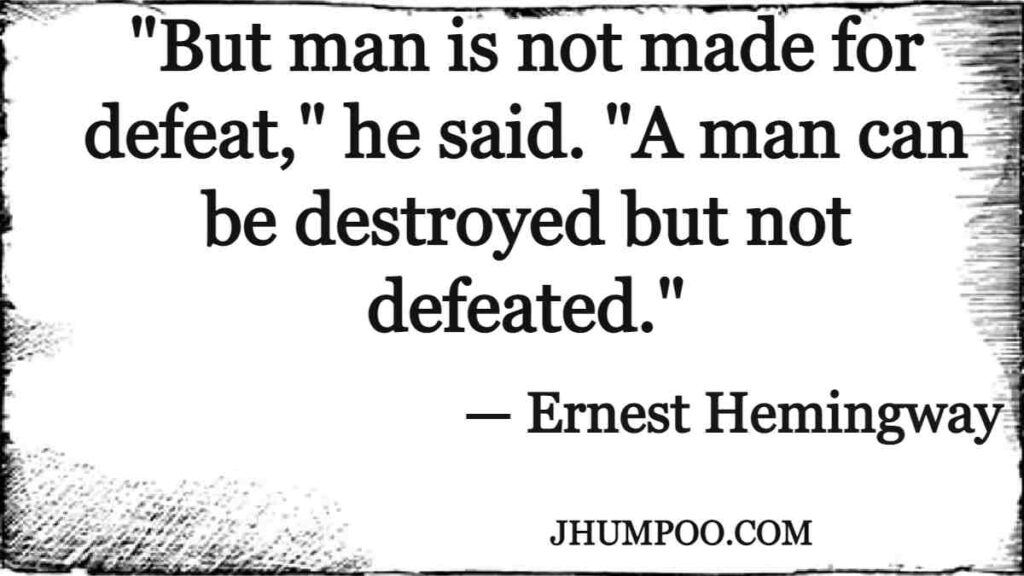 My Favorite Ernest Hemingway Quotes